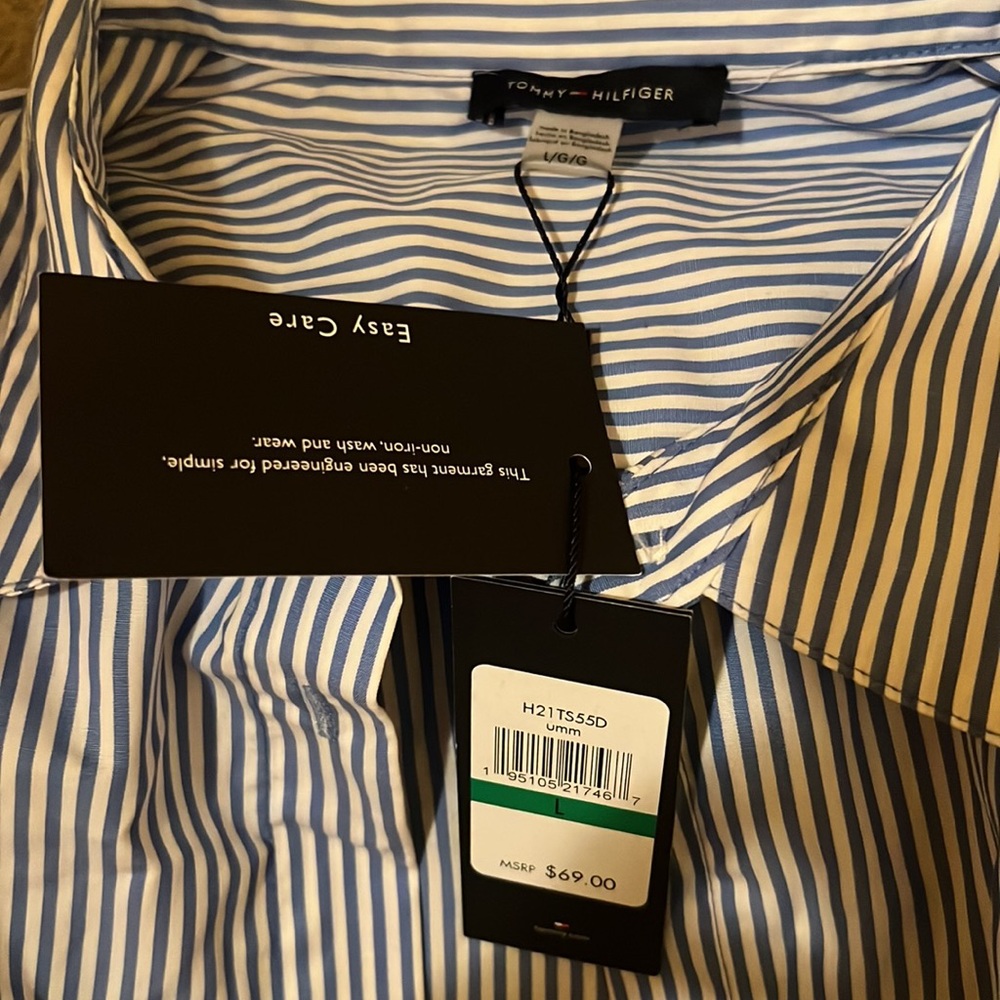 Striped button up - Picture 2 of 2